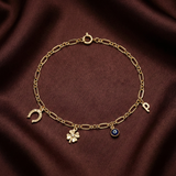 Personalised Lucky Charm Bracelet