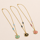 Enamel Northern Star Necklace