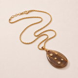Natural Stone Twinkling Star Pendant