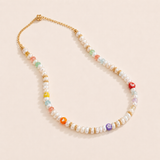 Pastel Pearl Necklace