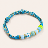Coloured Cord Bracelet Stackers