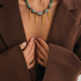 Chunky Multi Tassel Necklace