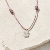 Single Lab Diamond Initial Necklace