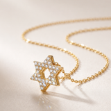 Star Of David Pendant Necklace