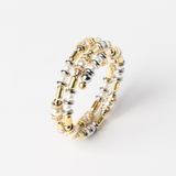 Pearl and Disc Bracelet
