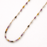 Large Candyfloss Stepping Stones Necklace