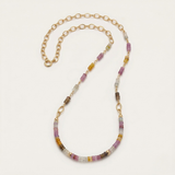 Large Candyfloss Stepping Stones Necklace