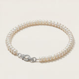 Pearl and Diamond Necklace