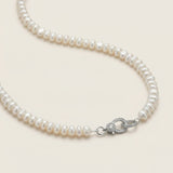 Pearl and Diamond Necklace