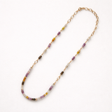 Large Candyfloss Stepping Stones Necklace
