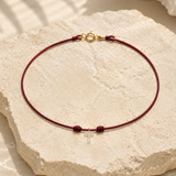 Single Lab Diamond Initial Necklace