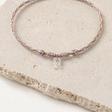 Single Lab Diamond Initial Necklace