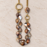 Natural Stone Double Necklace