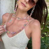 Palm Tree Pearl Necklace