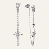 Long Northern Star Earring