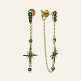 Long Northern Star Earring