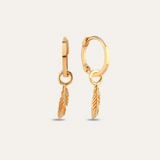 Large Feather Ear Charm