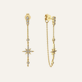 Long Northern Star Earring