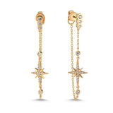 Long Northern Star Earring