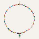 Palm Tree Pearl Necklace